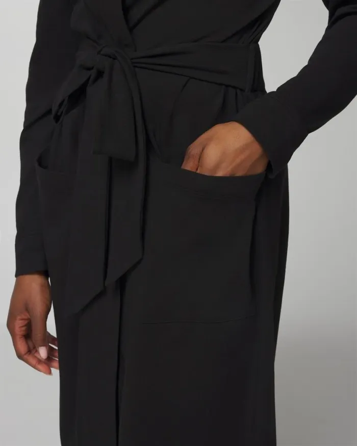 Soma Most Loved Cotton Robe Black Women Matching Sets and Separates