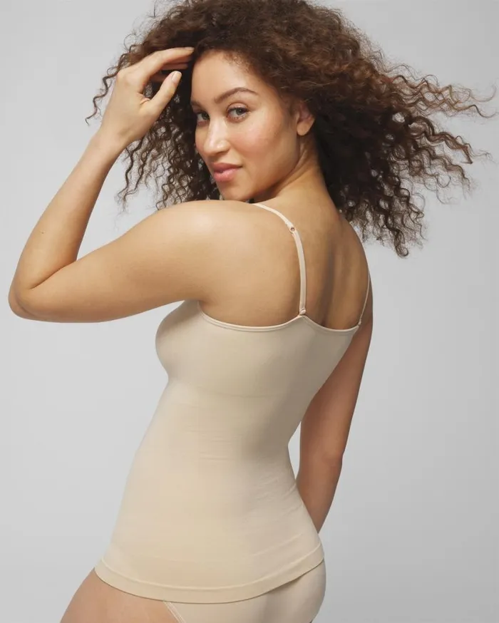 Soma Seamless Shaping Cami White Women Shapewear