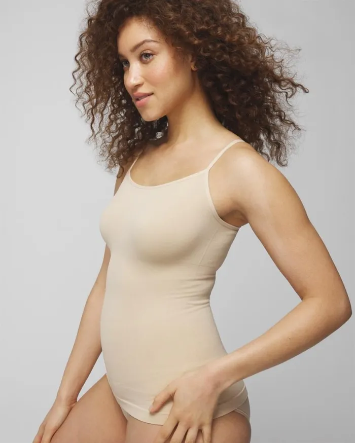 Soma Seamless Shaping Cami White Women Shapewear