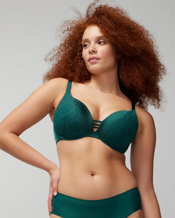 Soma Stunning PushUp Bra With Lace Hush Women Lingerie