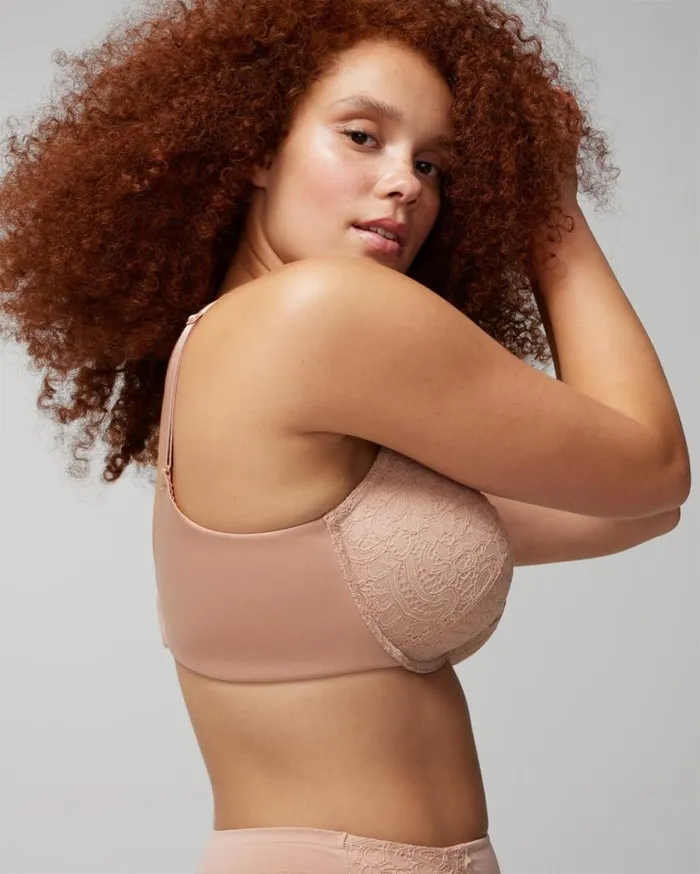 Soma Stunning PushUp Bra With Lace Hush Women Lingerie