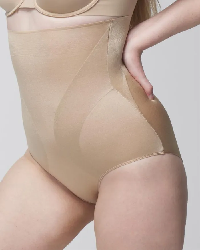Soma Vanishing Edge High Waist Brief Pale Sand Women Panties