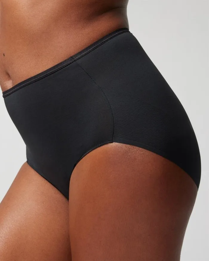 Soma Vanishing Edge Microfiber Retro Brief Hush Women Panties