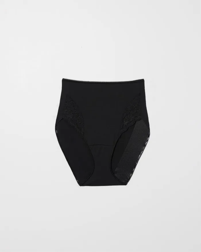Soma Vanishing Tummy Retro Brief With Lace French Mauve Women Panties