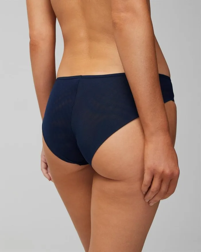 Soma Wildflower Embroidered Cheeky Prism Purple W Hush Women Panties