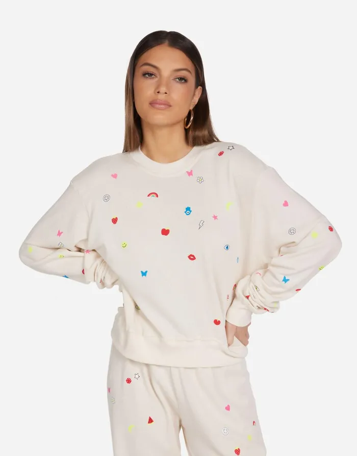 Spalding Charm Elements Ivory Women039s Lauren Moshi Long Sleeve
