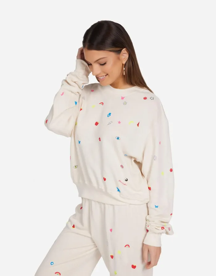 Spalding Charm Elements Ivory Women039s Lauren Moshi Long Sleeve
