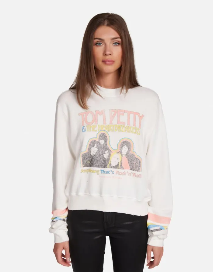 Spalding Tom Petty Rock N Roll Milk Women039s Lauren Moshi Long Sleeve