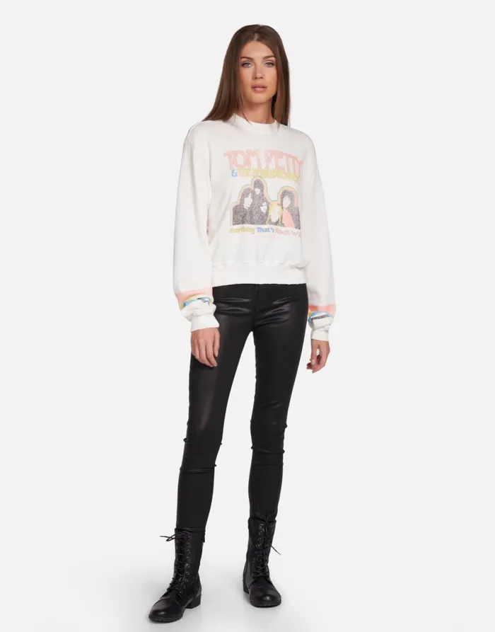 Spalding Tom Petty Rock N Roll Milk Women039s Lauren Moshi Long Sleeve