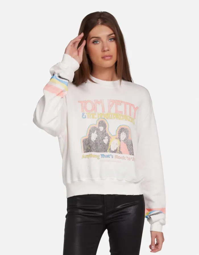 Spalding Tom Petty Rock N Roll Milk Women039s Lauren Moshi Long Sleeve