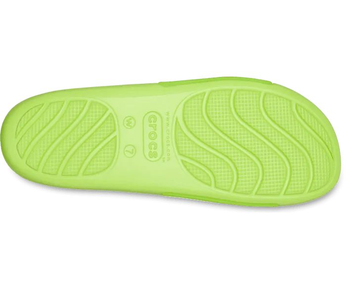 Splash Glossy Slide Limeade Women Crocs Slides