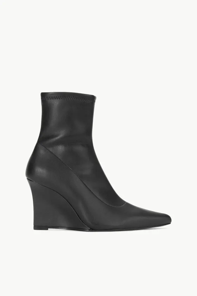 STAUD Boots VESPER ANKLE WEDGE BOOT Black 8211 Women