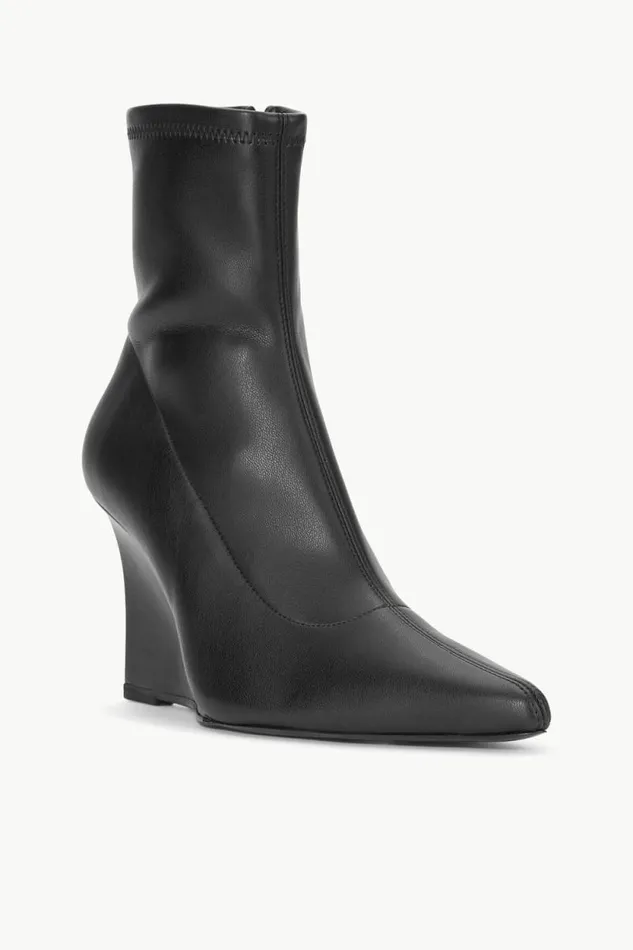 STAUD Boots VESPER ANKLE WEDGE BOOT Black 8211 Women STAUD Boots VESPER ANKLE WEDGE BOOT Black 8211 Women
