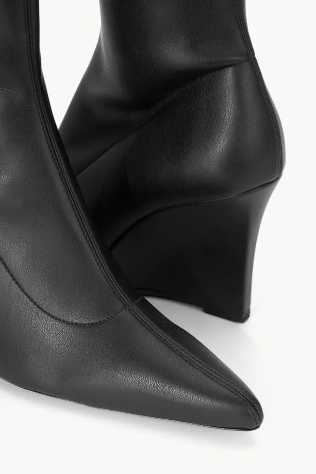 STAUD Boots VESPER ANKLE WEDGE BOOT Black 8211 Women STAUD Boots VESPER ANKLE WEDGE BOOT Black 8211 Women