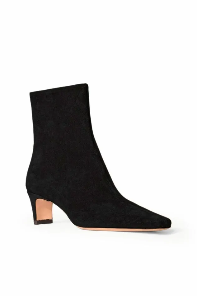 STAUD Boots WALLY ANKLE BOOT Black Suede 8211 Women STAUD Boots WALLY ANKLE BOOT Black Suede 8211 Women