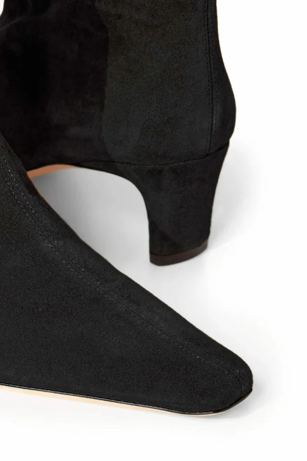 STAUD Boots WALLY ANKLE BOOT Black Suede 8211 Women STAUD Boots WALLY ANKLE BOOT Black Suede 8211 Women
