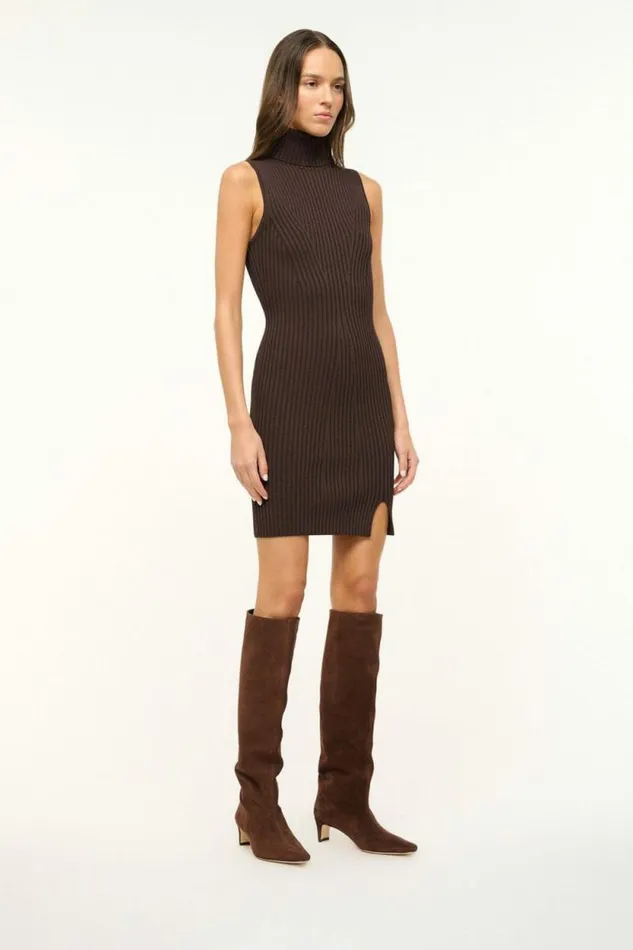 STAUD Boots WALLY BOOT Mahogany Suede 8211 Women STAUD Boots WALLY BOOT Mahogany Suede 8211 Women