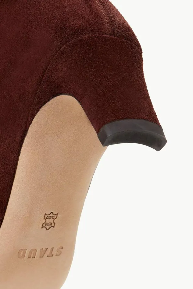 STAUD Boots WALLY BOOT Mahogany Suede 8211 Women STAUD Boots WALLY BOOT Mahogany Suede 8211 Women