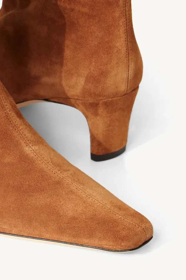 STAUD Boots WALLY BOOT Tan Suede 8211 Women