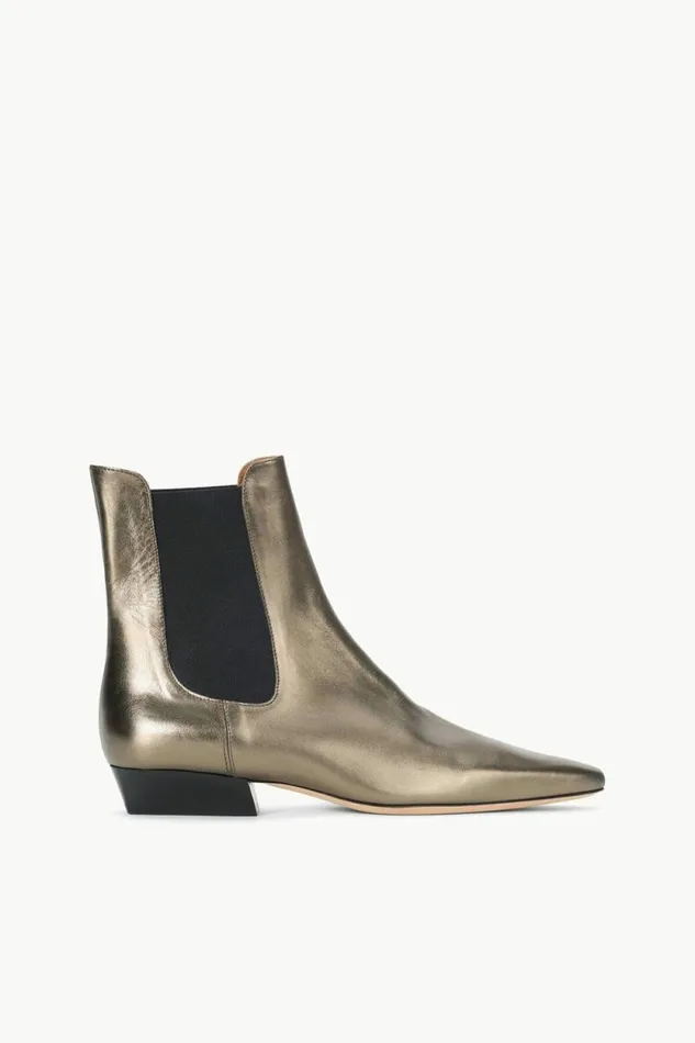 STAUD Boots WALLY CHELSEA BOOT Aged Bronze 8211 Women