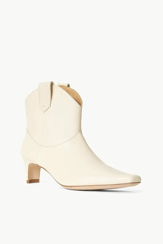 STAUD Boots WESTERN WALLY ANKLE BOOT Cream 8211 Women STAUD Boots WESTERN WALLY ANKLE BOOT Cream 8211 Women