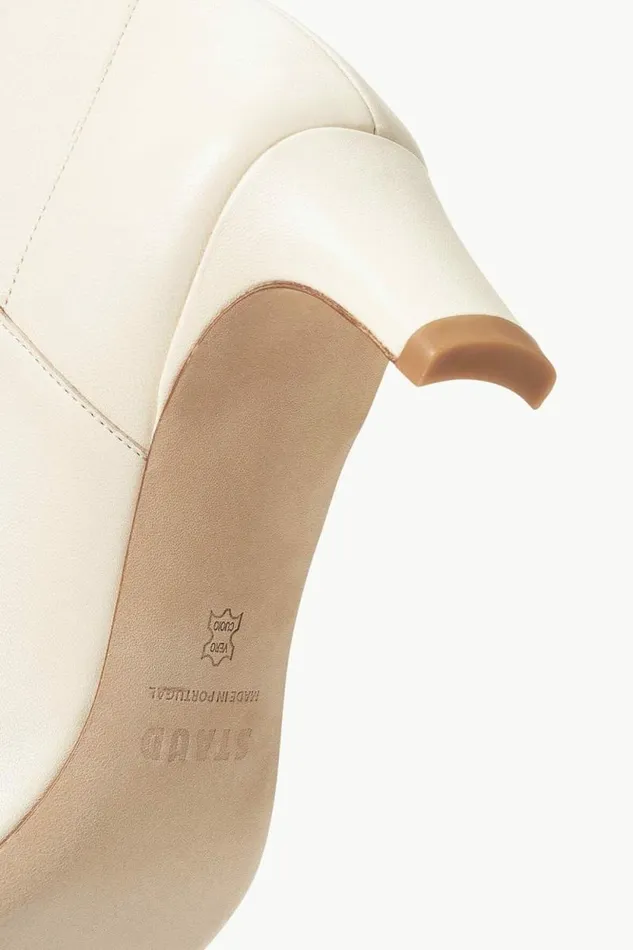 STAUD Boots WESTERN WALLY ANKLE BOOT Cream 8211 Women STAUD Boots WESTERN WALLY ANKLE BOOT Cream 8211 Women