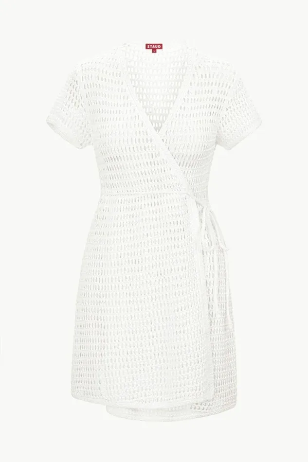 STAUD CoverUps SPRITZ COVERUP DRESS Ivory 8211 Women STAUD CoverUps SPRITZ COVERUP DRESS Ivory 8211 Women