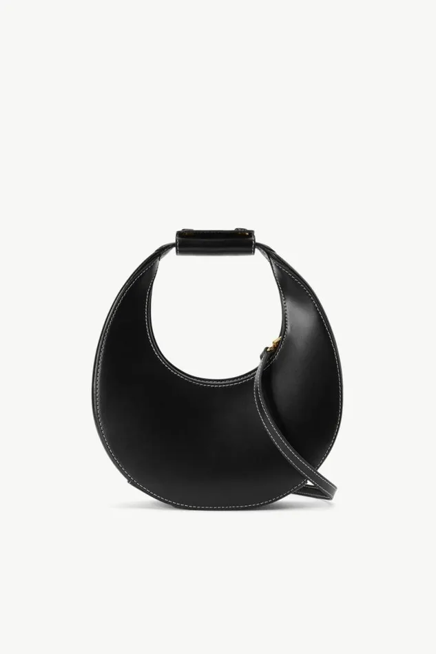 STAUD Crossbody MINI MOON BAG Black 8211 Women