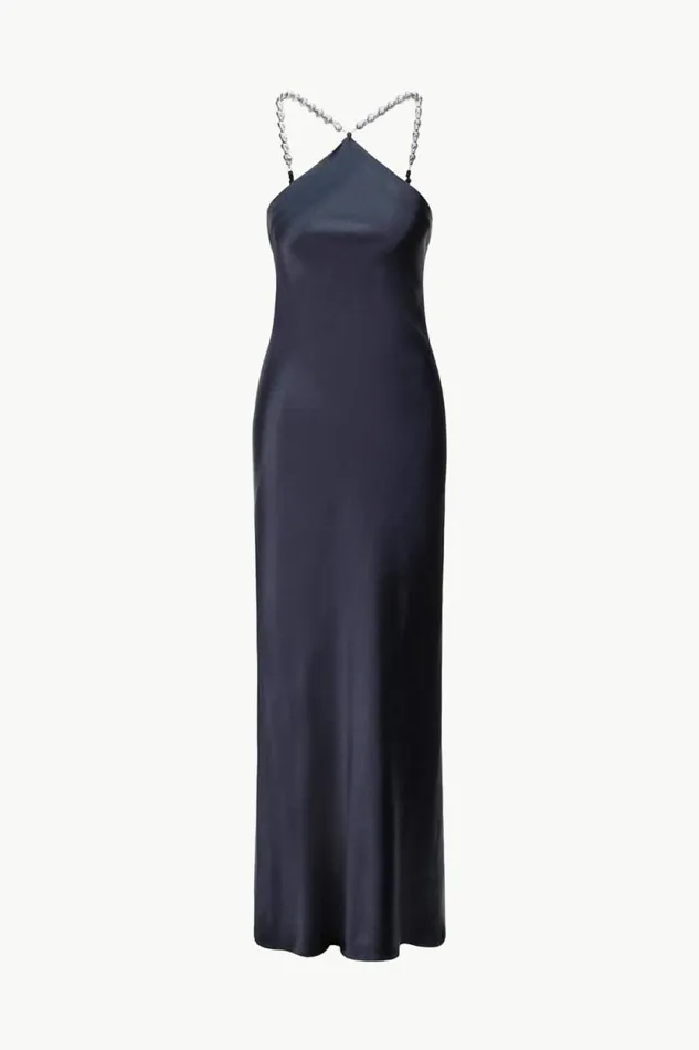 STAUD Dresses CADENCE DRESS Navy 8211 Women