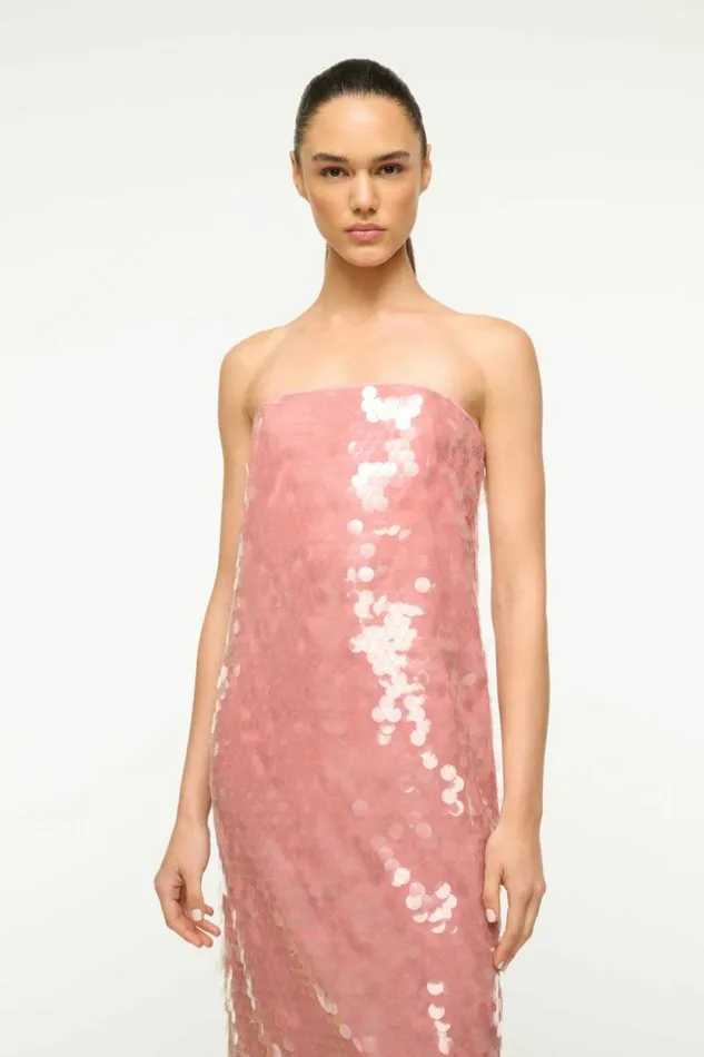 STAUD Dresses CASEY DRESS Sienna 8211 Women STAUD Dresses CASEY DRESS Sienna 8211 Women