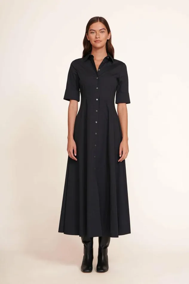 STAUD Dresses JOAN MAXI DRESS Black 8211 Women