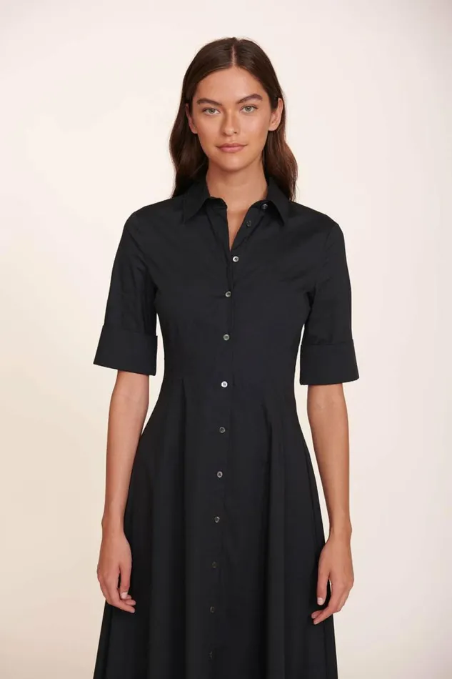 STAUD Dresses JOAN MAXI DRESS Black 8211 Women
