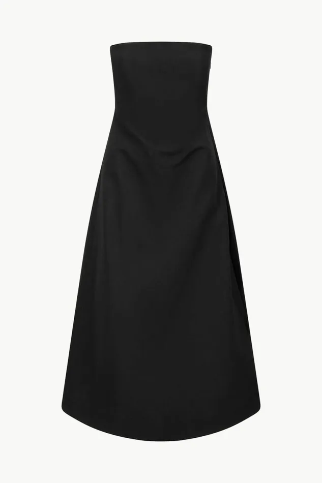STAUD Dresses KENNEDY DRESS Black 8211 Women STAUD Dresses KENNEDY DRESS Black 8211 Women