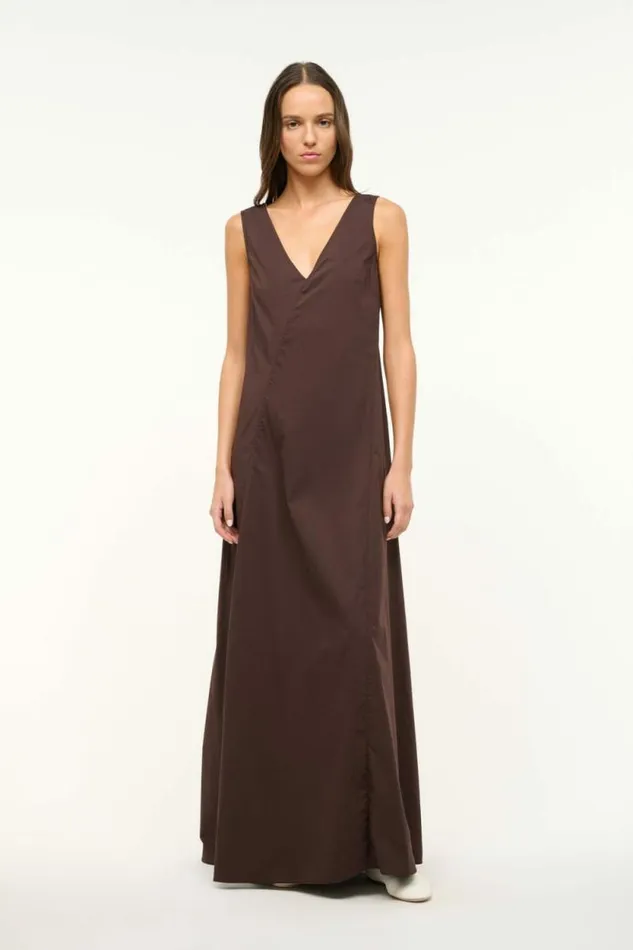 STAUD Dresses ROMA DRESS Earth 8211 Women
