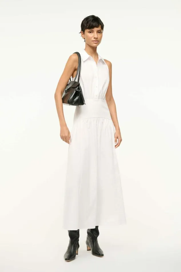 STAUD Dresses ROMY DRESS White 8211 Women