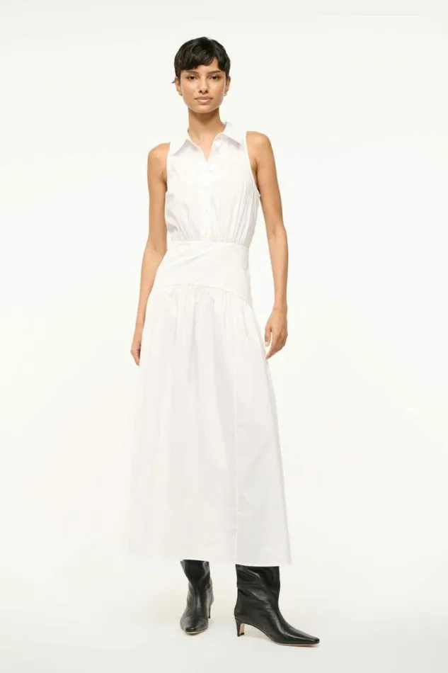 STAUD Dresses ROMY DRESS White 8211 Women