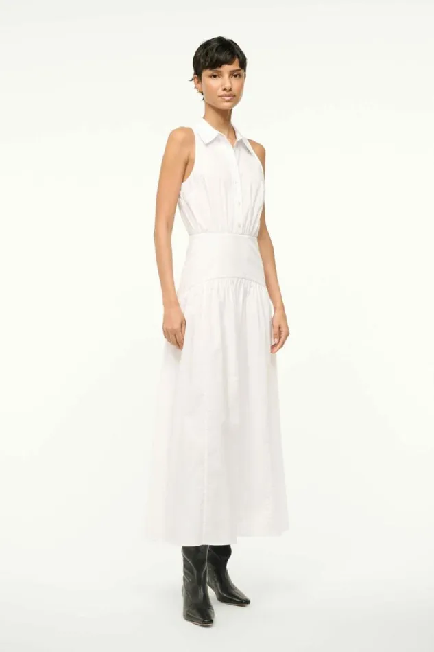 STAUD Dresses ROMY DRESS White 8211 Women