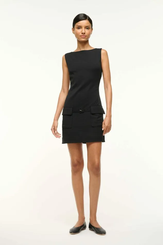 STAUD Dresses SHEILA DRESS Black 8211 Women