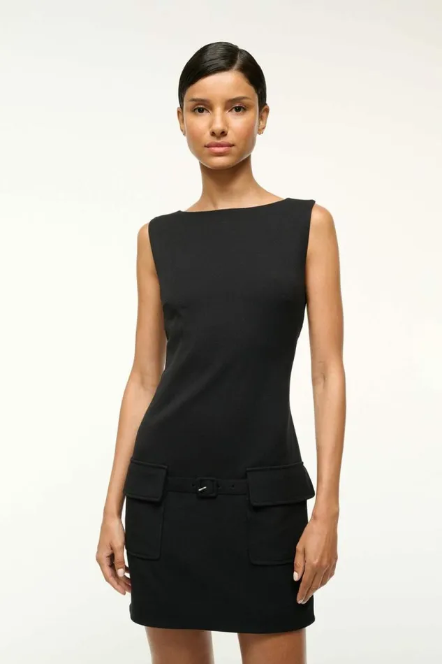STAUD Dresses SHEILA DRESS Black 8211 Women