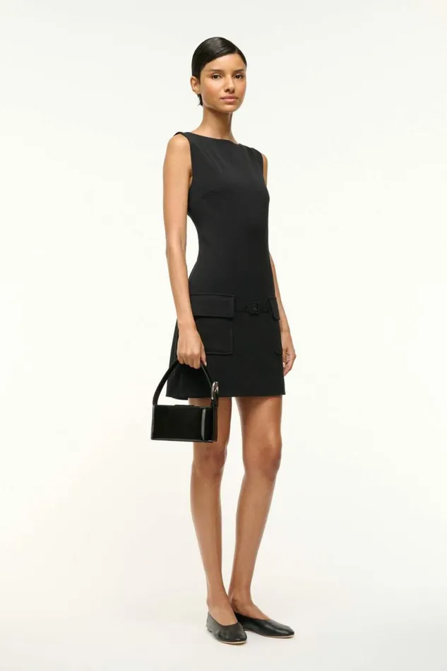 STAUD Dresses SHEILA DRESS Black 8211 Women