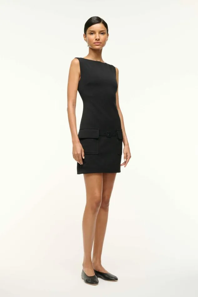 STAUD Dresses SHEILA DRESS Black 8211 Women