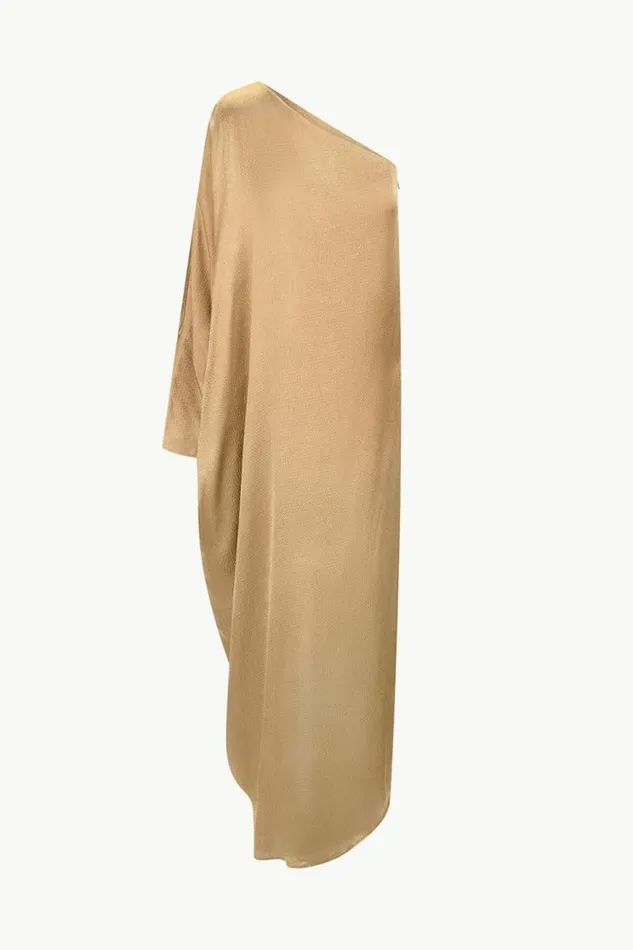 STAUD Dresses SONIA DRESS Caramel 8211 Women STAUD Dresses SONIA DRESS Caramel 8211 Women
