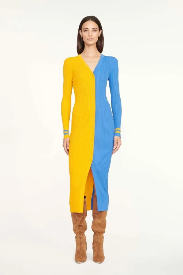 STAUD Dresses THE NFL SHOKO SWEATER Los Angeles Chargers 8211 Women