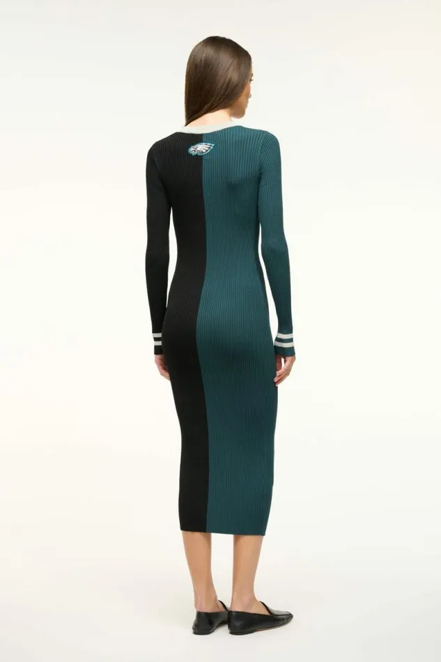 STAUD Dresses THE NFL SHOKO SWEATER Philadelphia Eagles 8211 Women STAUD Dresses THE NFL SHOKO SWEATER Philadelphia Eagles 8211 Women