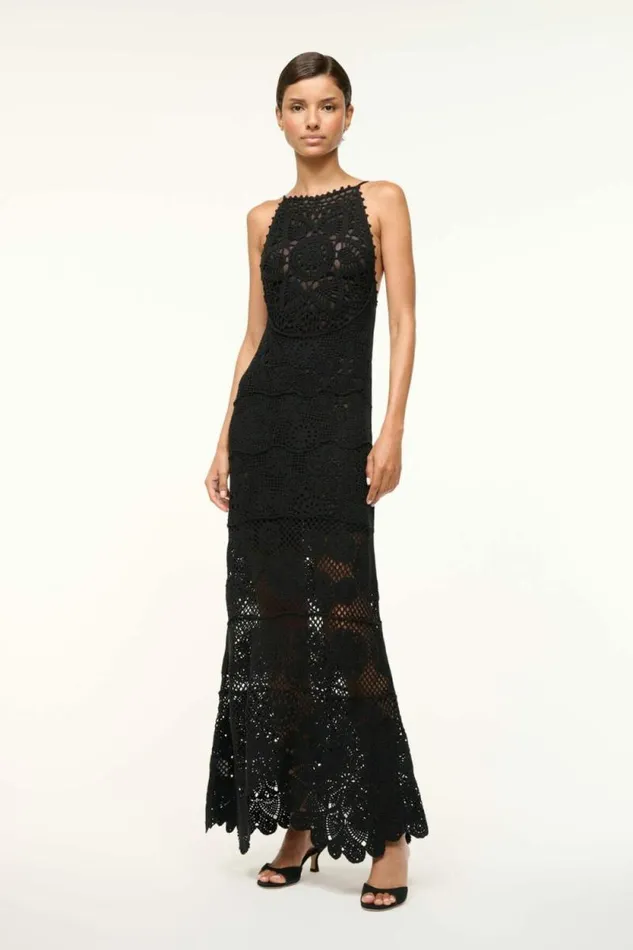 STAUD Dresses WHIMSY DRESS Black 8211 Women