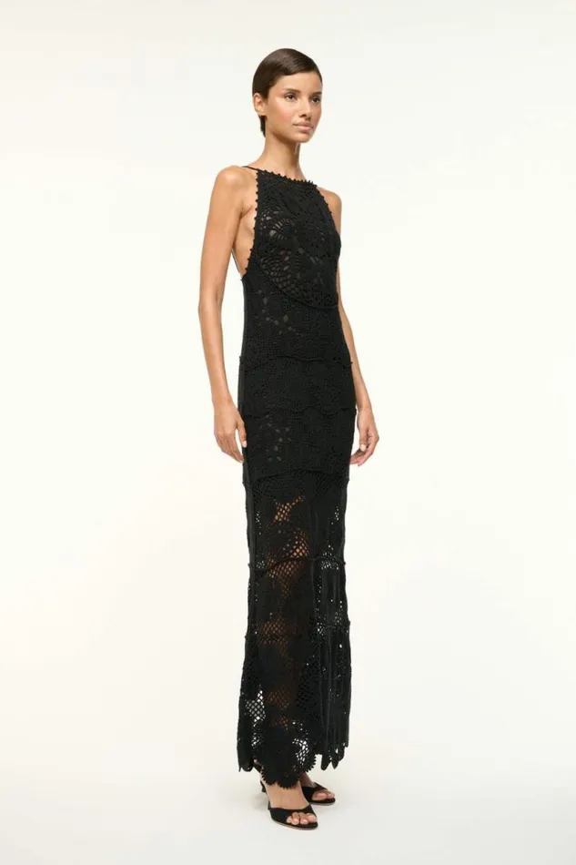 STAUD Dresses WHIMSY DRESS Black 8211 Women STAUD Dresses WHIMSY DRESS Black 8211 Women