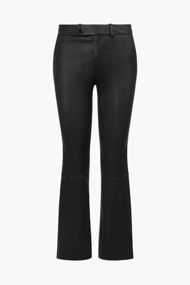 STAUD Pants and Shorts HANOVER LEATHER PANT Black 8211 Women