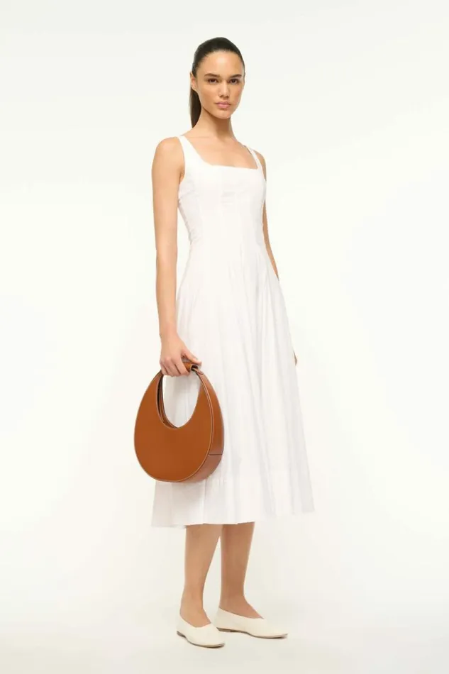 STAUD Shoulder MOON BAG Saddle 8211 Women STAUD Shoulder MOON BAG Saddle 8211 Women