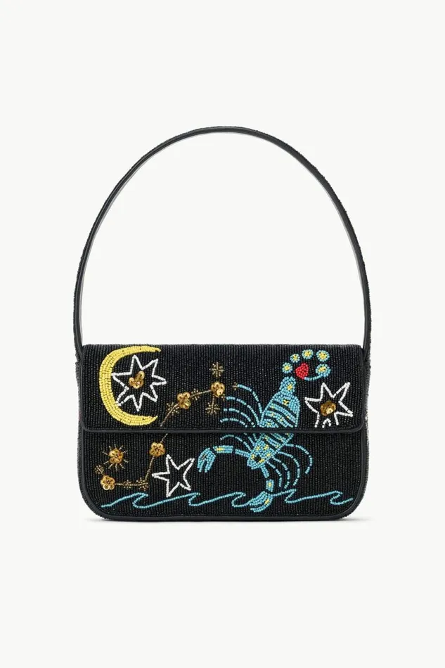 STAUD Shoulder TOMMY BEADED BAG Scorpio 8211 Women