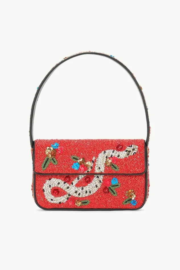 STAUD Shoulder TOMMY BEADED BAG Year Of The Snake 8211 Women